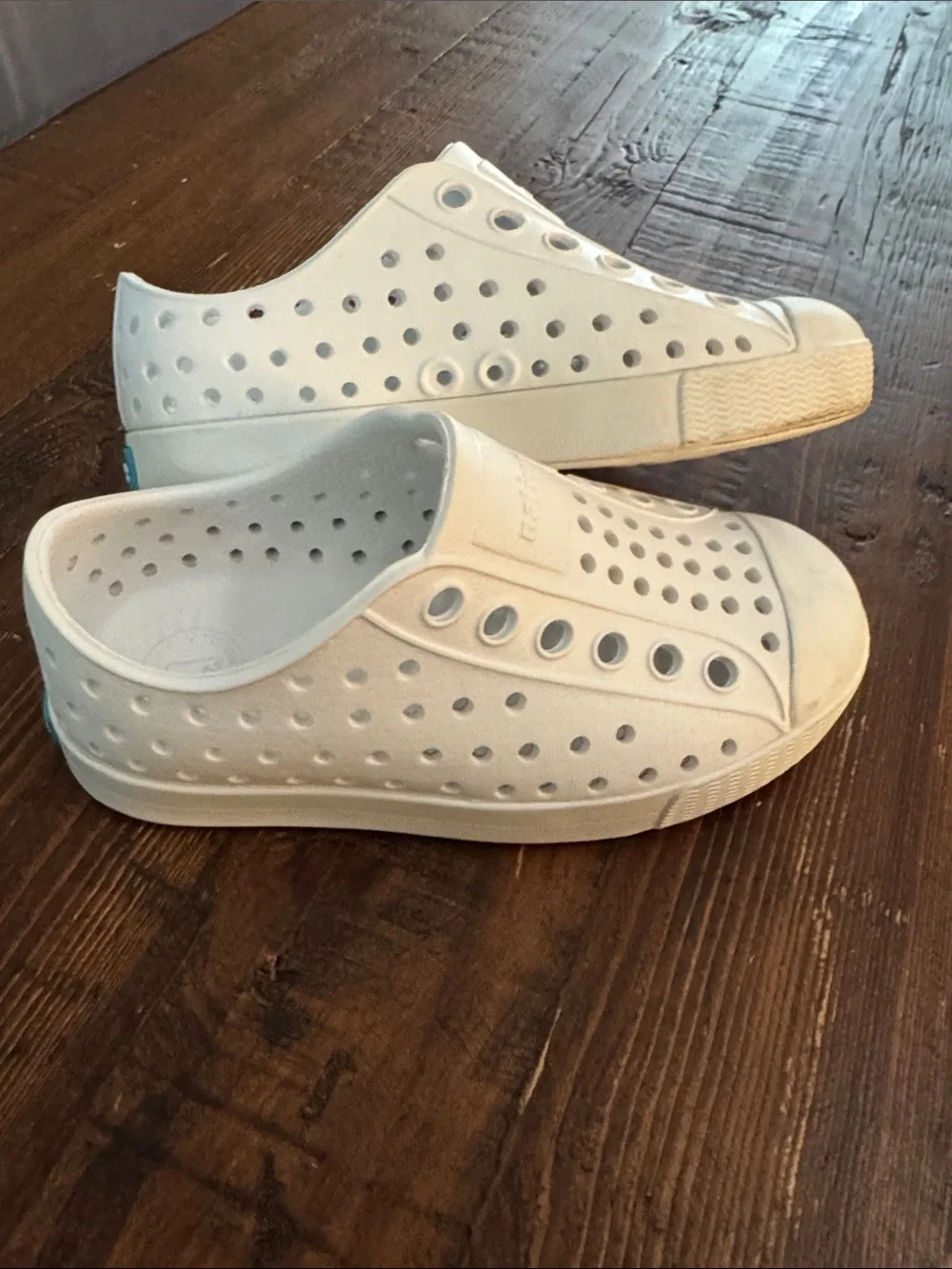 Native Slip-On Water Shoes in White